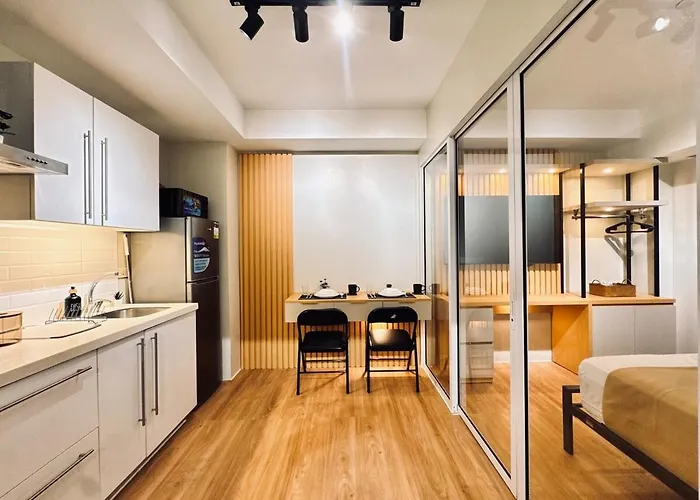 Apartamento Near Rockwell 1br With Balconymodern Minimalist